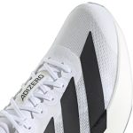 ADIZERO EVO SL WHITE BLACK EXTRA SOFT LIGHTWEIGHT SHOES.