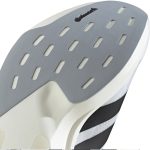 ADIZERO EVO SL WHITE BLACK EXTRA SOFT LIGHTWEIGHT SHOES.