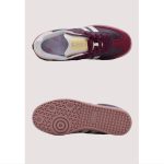 ADIDAS SAMBA OG MAROON GOLD METALLIC SHOES - Image 2