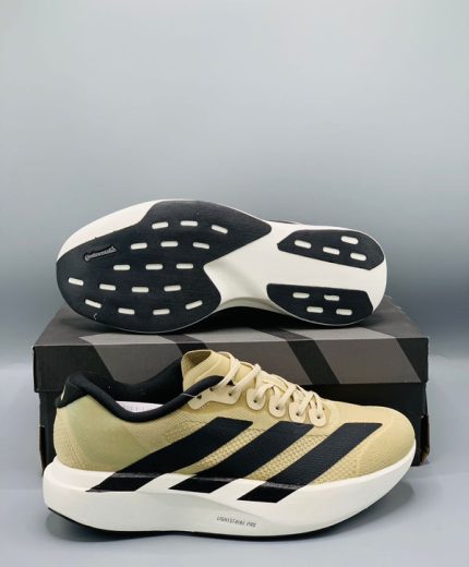 ADIZERO EVOSL BEIGE EXTRA SOFT MEDICATED LIGHTWEIGHT SHOES.
