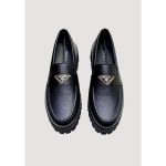 PRADA MILANO BLACK FORMAL SHOES MEN