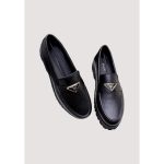 PRADA MILANO BLACK FORMAL SHOES MEN