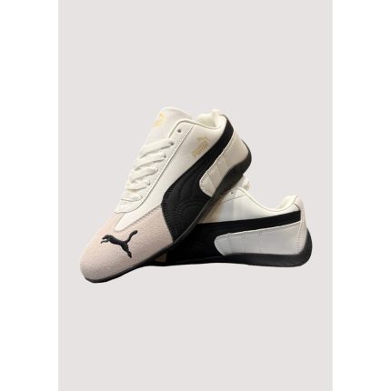 PUMA SPEEDCAT WOMENS WHITE BLACK