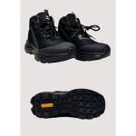 SWISS MILITARY BLACK HIGH-TOP SNEAKERS