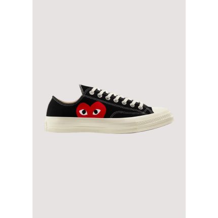CONVERSE CHUCK TAYLOR 70βs ALL STAR LOW CDG PLAY BLACK