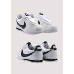 NIKE CORTEZ CLASSIC WHITE BLACK - Image 4