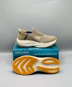 SKECHERS SLIP IN ARCHFIT 'CARBON INFUSED' KHAKI SHOES