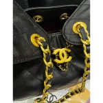 CHANEL 25 HOBO QUILTED BLACK HANDBAG.