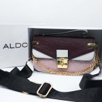 ALDO DALLANNA CROSSBODY BAG BROWN.