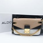 ALDO DALLANNA CROSSBODY BAG CAMEL.