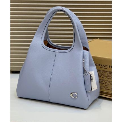 COACH LANA ICE BLUE MINI TOTE SHOULDER BAG 23.