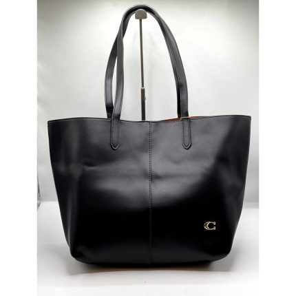COACH NORTH 32 GRAND TOTE BLACK HANDBAG.