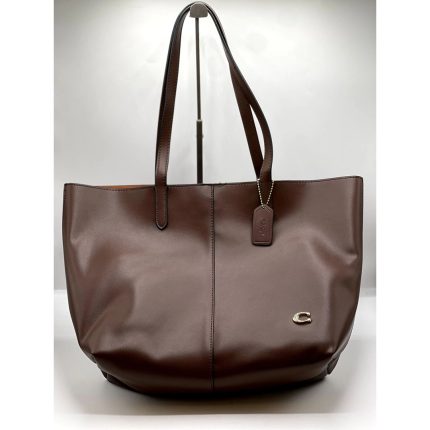 COACH NORTH 32 GRAND TOTE COFFEE HANDBAG.