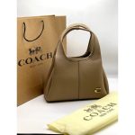 COACH LANA BEIGH MINI TOTE SHOULDER BAG 23.
