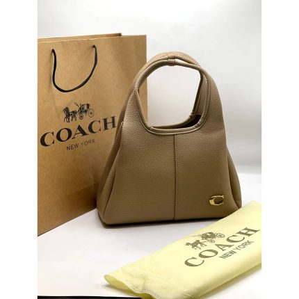 COACH LANA BEIGH MINI TOTE SHOULDER BAG 23.