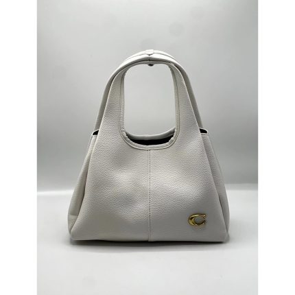 COACH LANA MILK WHITE MINI TOTE SHOULDER BAG 23.