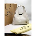 COACH LANA MILK WHITE MINI TOTE SHOULDER BAG 23.