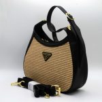 PRADA CROSSBODY BAG BLACK.
