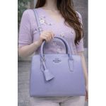 COACH ANDREA BLUE CARRYALL BAG.