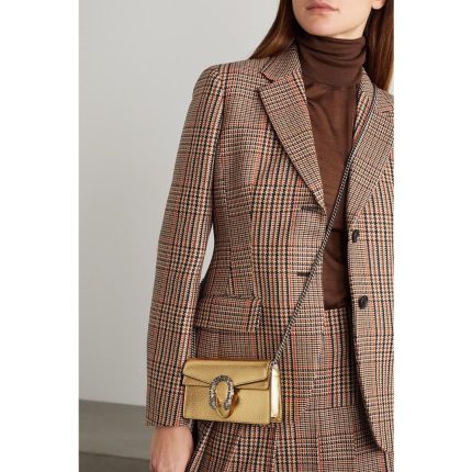 GUCCI DIONYSUS MINI GOLD BAG METALLIC