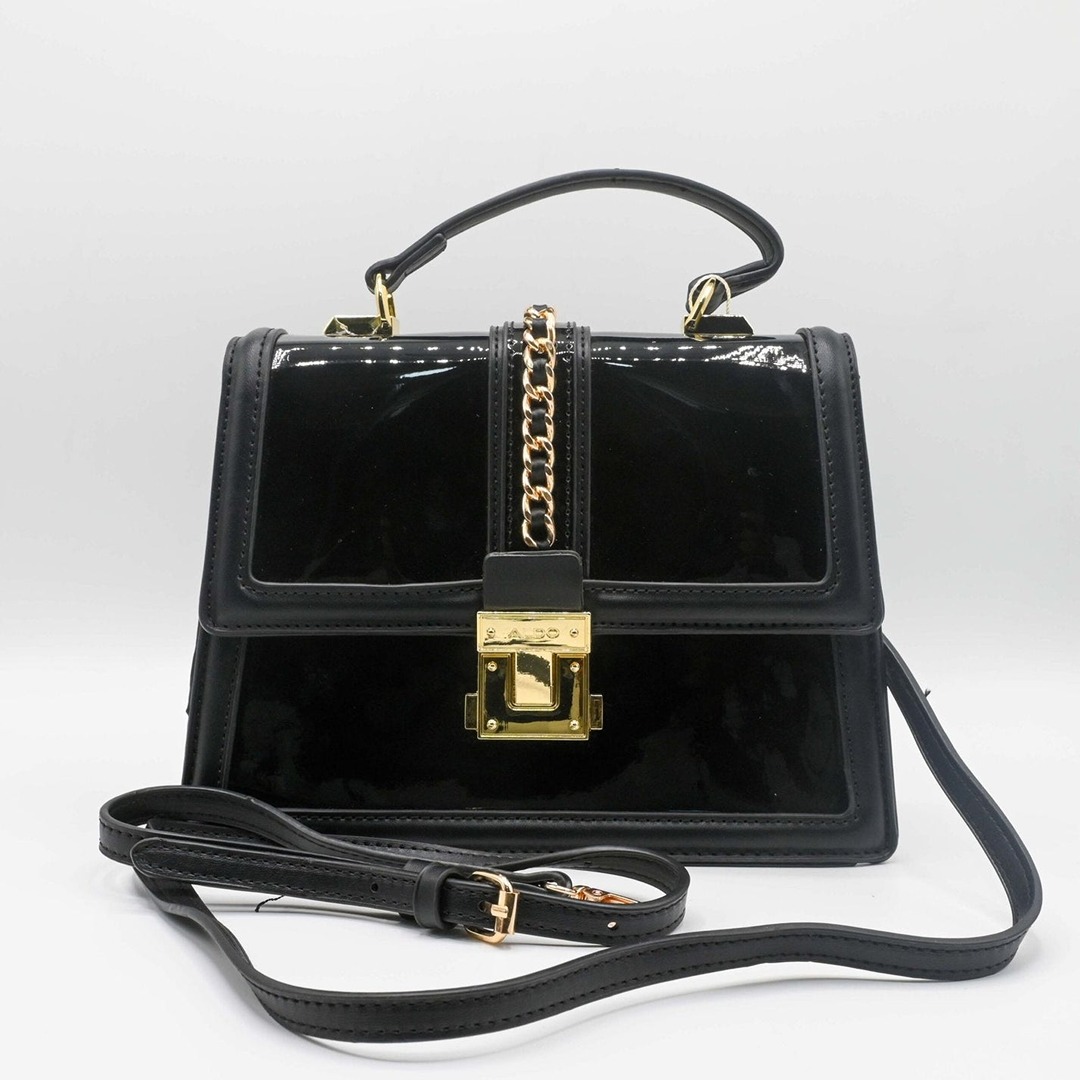 ALDO ICONIMAC TOTE RED HANDBAG.