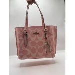 COACH MOLLIE 25 TOTE BAG MOLIE PINK