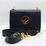 FENDI BLUE SMALL KAN SHOULDER BAG.