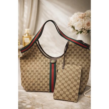 GUCCI GG GIGLIO LARGE TOTE BAG