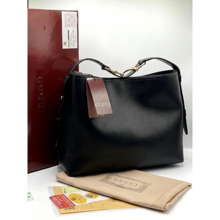 GUCCI BEATRIX LARGE TOTE BLACK BAG