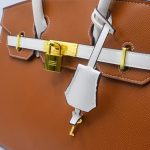 HERMES BIRKIN BROWN HAND BAG 25.