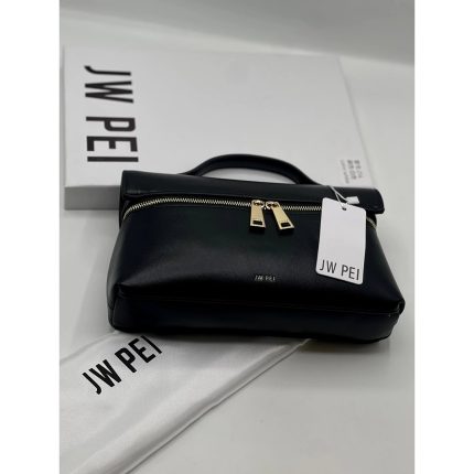 JW PEI THEA TOP HANDLE BLACK BAG