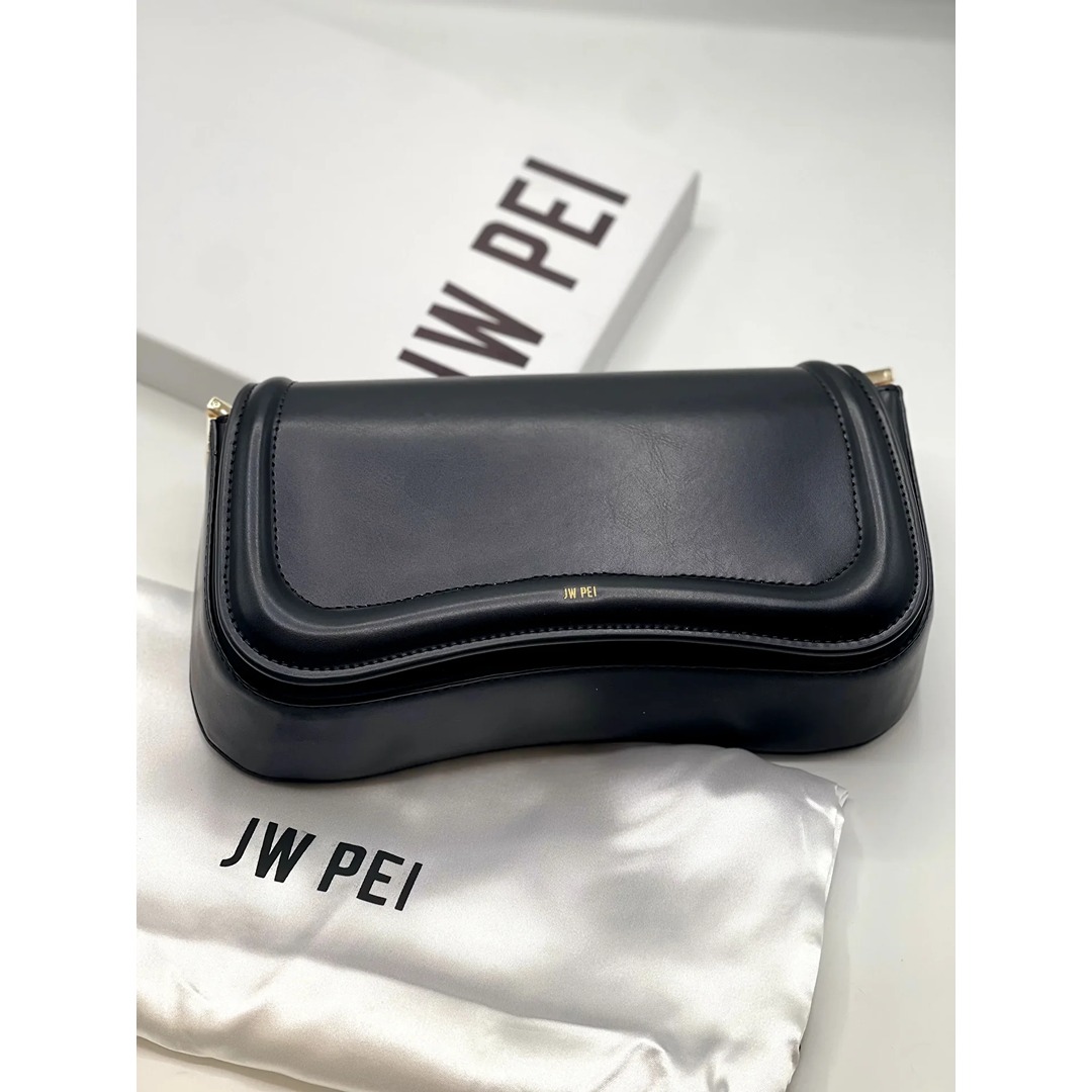 JW PEI JOY SHOULDER BLACK BAG