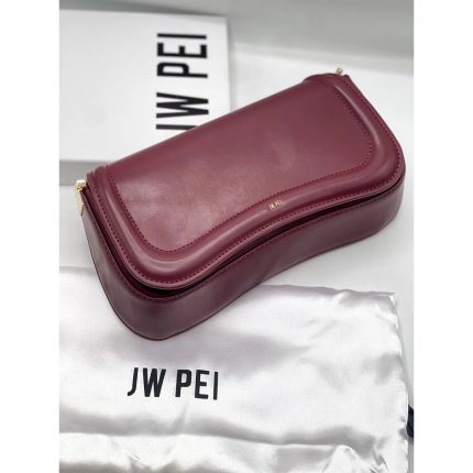 JW PEI JOY SHOULDER MAROON BAG