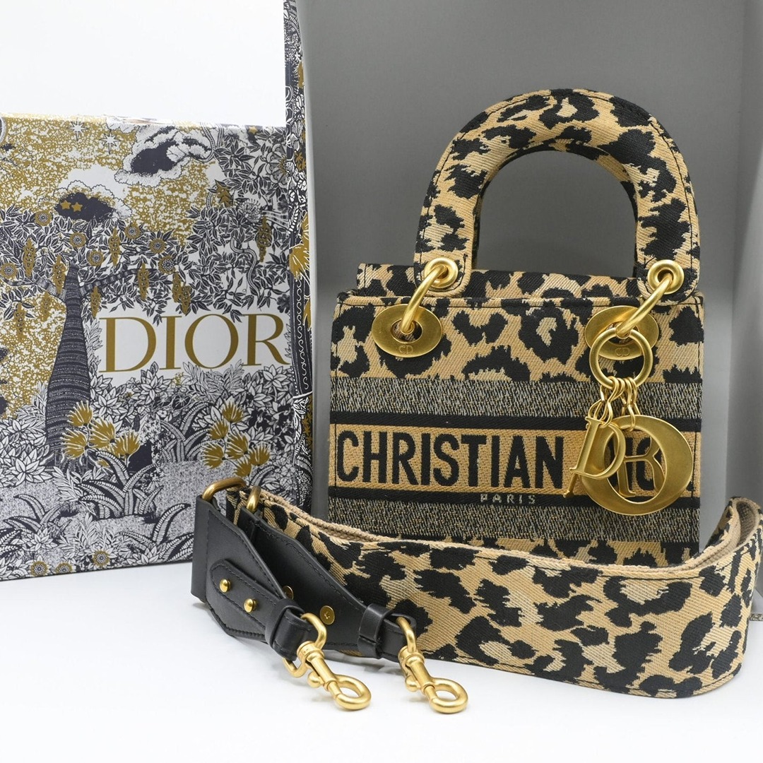 CHRISTIAN DIOR LADY D MINI LITE BAG