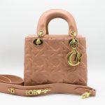LADY DIOR CANNAGE PATTERN LADY PINK BAG.