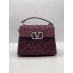 VALENTINO GARAVANI V SLINING BERRY CRYSTAL MINI BAG