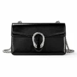 GUCCI DIONYSUS MINI BLACK BAG METALLIC