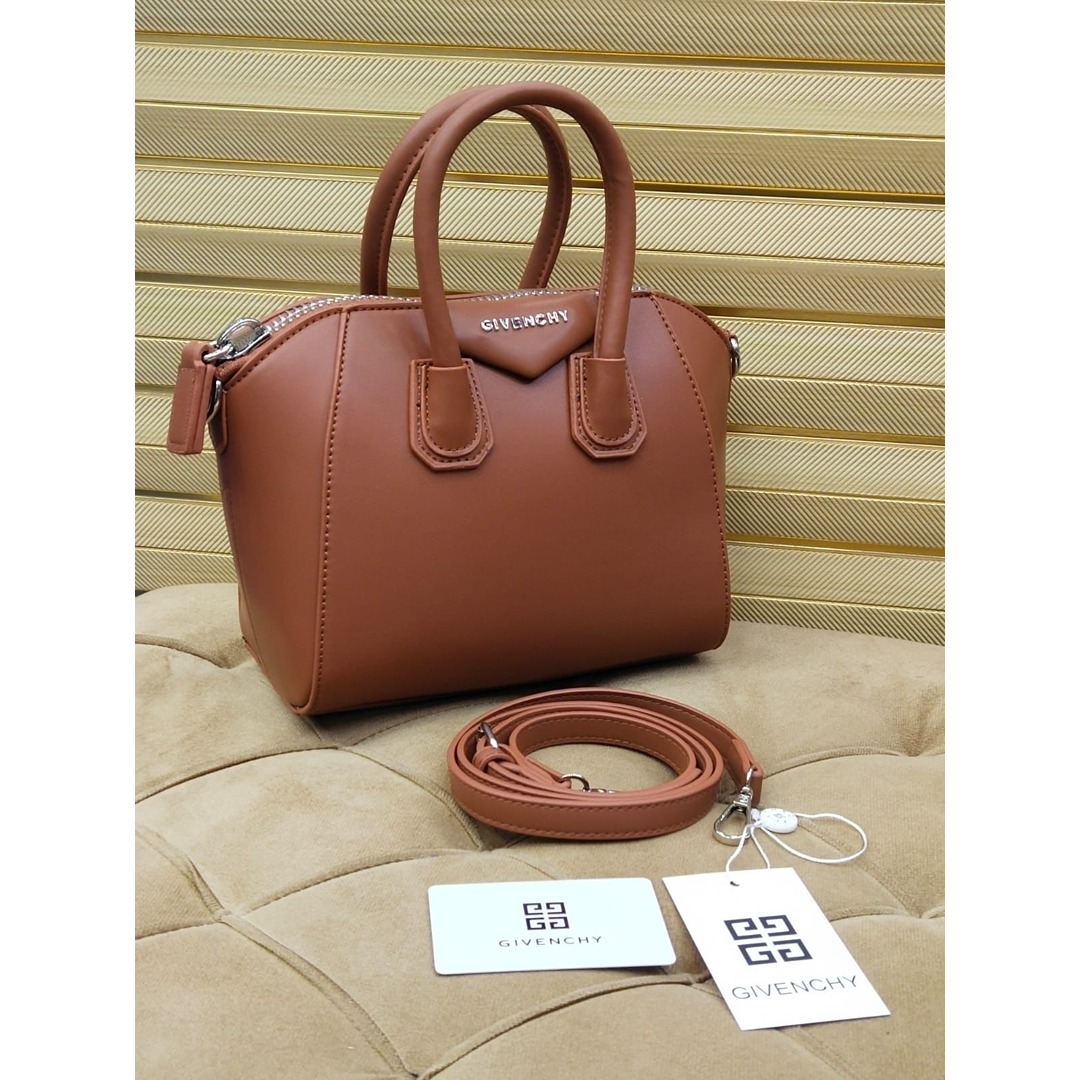a2cf658b-e514-4215-ae99-f9234f6e421e GIVENCHY ANTIGONA SATCHEL BROWN HANDBAG