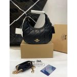 COACH BLACK QUILTED MINI CROSS BODY BAG
