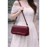 JW PEI JOY SHOULDER MAROON BAG