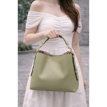 GUCCI BEATRIX LARGE TOTE OLIVE GREEN BAG