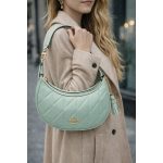 COACH MINT QUILTED MINI CROSS BODY BAG