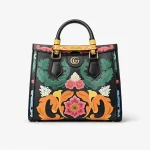 GUCCI DIANA BAMBOO SMALL BLACK HANDLE BAG - Image 3