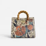 GUCCI DIANA BAMBOO SMALL BEIGE HANDLE BAG