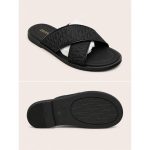 CHRISTIAN DIOR GRAY BLACK OBLIQUE ALIAS SANDAL - Image 4