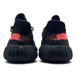 ADIDAS YEEZY BOOST BLACK RED - Image 4