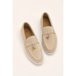 LORO PIANA BEIGE SUMMER WALK CASUAL BALLET LOAFERS