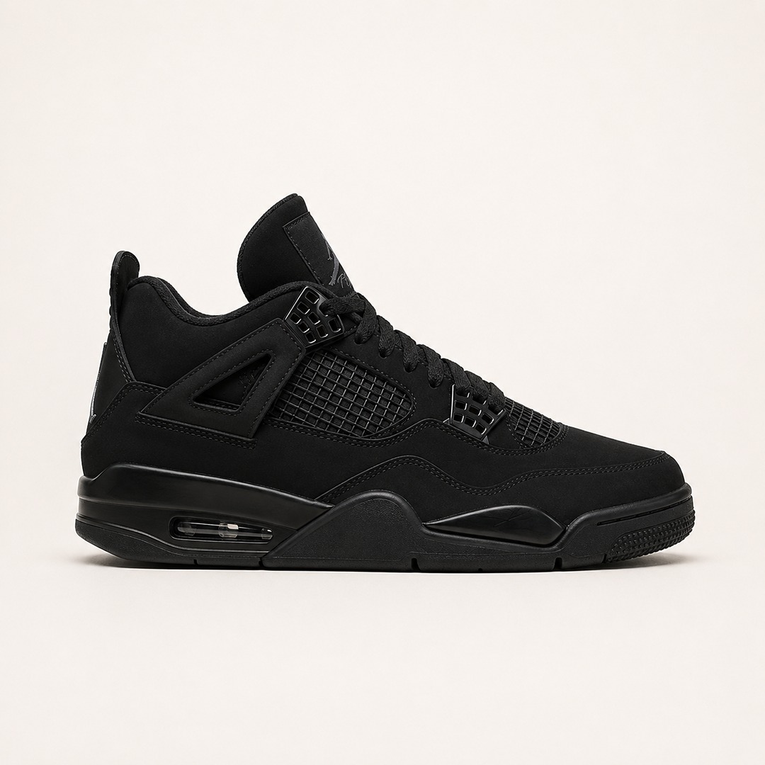 file_000000000f5c72098ed28b877ffd5238 NIKE AIR JORDAN RETRO 4 BLACK CAT - Image 1