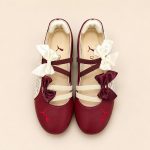 PUMA SPEED CAT BURGUNDY BALLET LACE SHOES