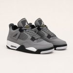 NIKE AIR JORDAN RETRO 4 COOL GREY SHOES